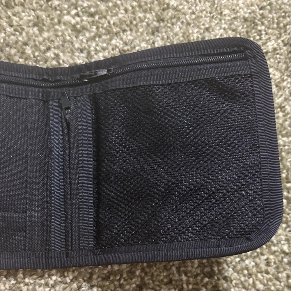 Black Trifold Wallet